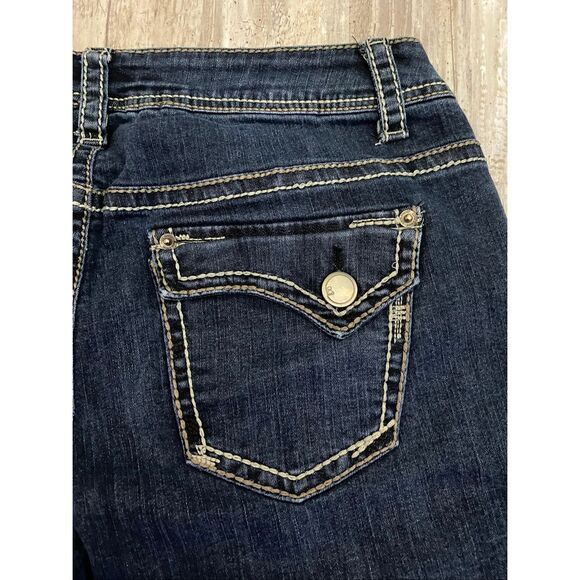 Lane Bryant Genius Fit Cropped Jeans Mid Rise Relaxed Women’s Sz 14 - Picture 6 of 6